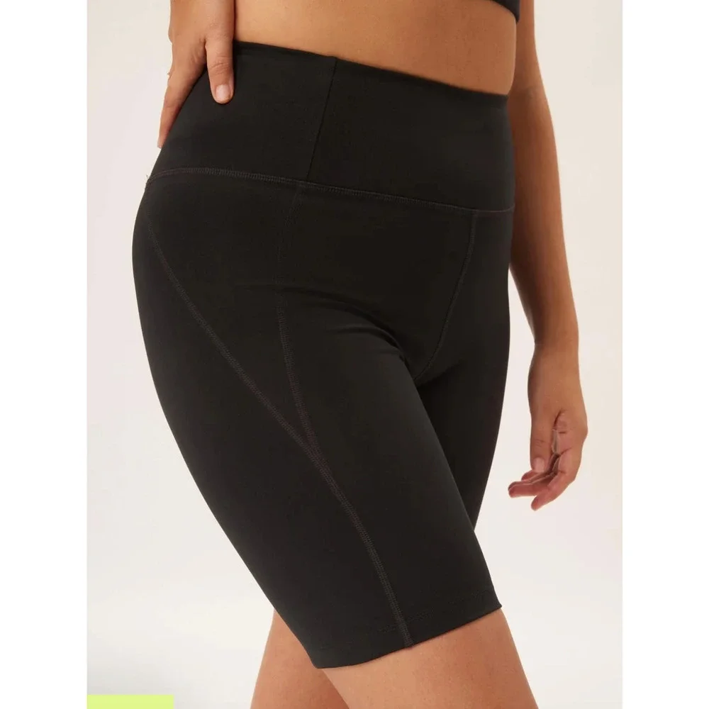 NWOT Girlfriend Collective Black‎ High-Rise Bike Short 8.5